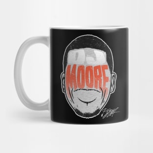 D.J. Moore Chicago Player Silhouette Mug